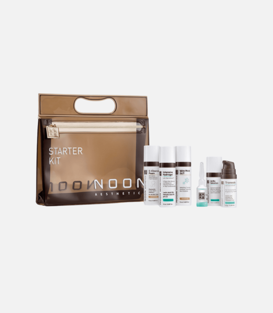 the acne starter kit by NOON Aesthetics